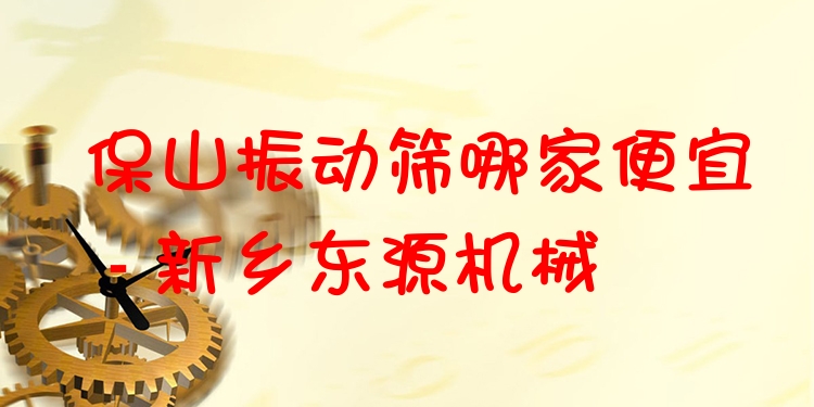保山振動(dòng)篩哪家便宜 - 新鄉(xiāng)東源機(jī)械