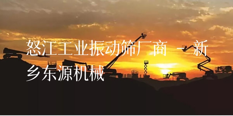 怒江工業(yè)振動(dòng)篩廠商 - 新鄉(xiāng)東源機(jī)械