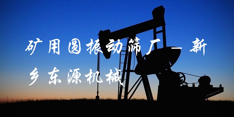 礦用圓振動篩廠 - 新鄉(xiāng)東源機械