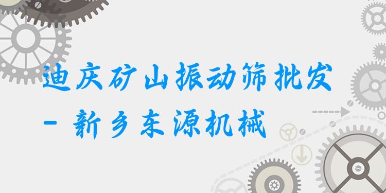 迪慶礦山振動(dòng)篩批發(fā) - 新鄉(xiāng)東源機(jī)械