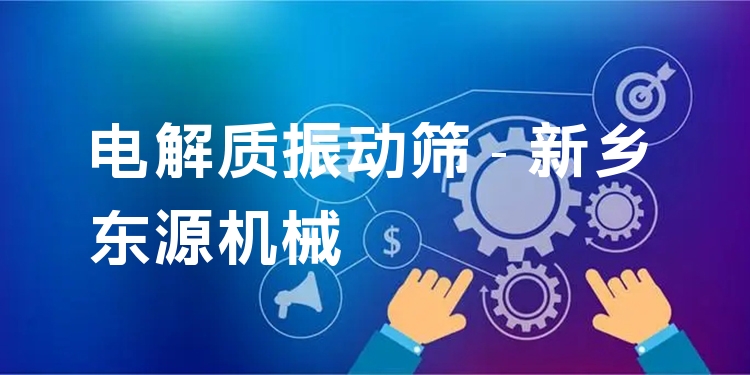 電解質(zhì)振動(dòng)篩 - 新鄉(xiāng)東源機(jī)械