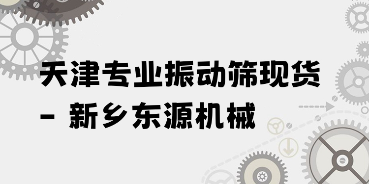 天津***振動篩現(xiàn)貨 - 新鄉(xiāng)東源機(jī)械