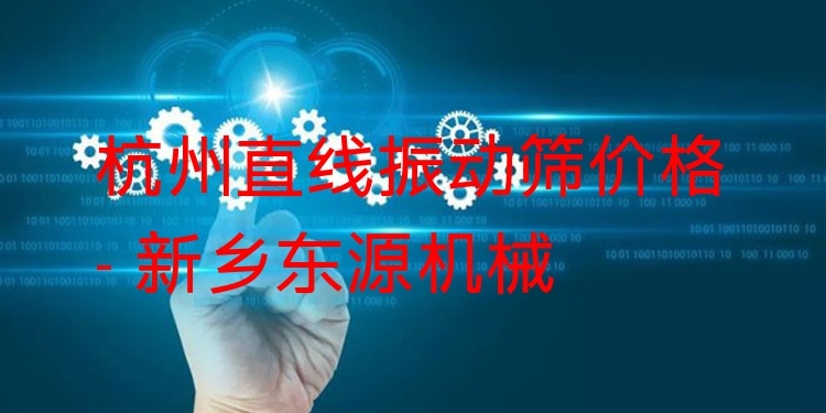 杭州直線振動(dòng)篩價(jià)格 - 新鄉(xiāng)東源機(jī)械