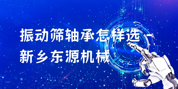 振動(dòng)篩軸承怎樣選 - 新鄉(xiāng)東源機(jī)械