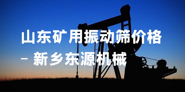山東礦用振動(dòng)篩價(jià)格 - 新鄉(xiāng)東源機(jī)械