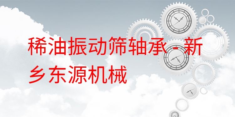 稀油振動(dòng)篩軸承 - 新鄉(xiāng)東源機(jī)械
