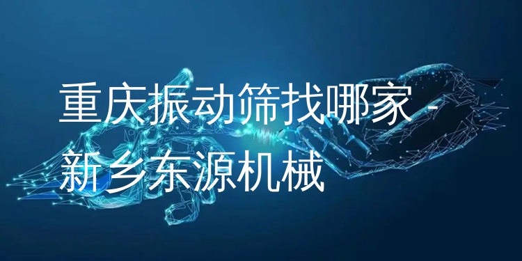 重慶振動篩找哪家 - 新鄉(xiāng)東源機械