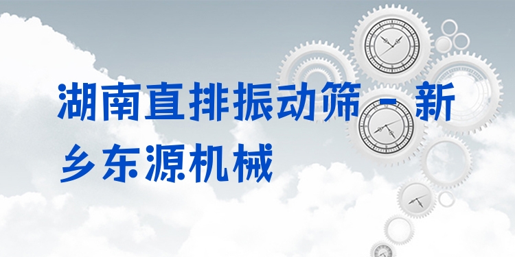 湖南直排振動篩 - 新鄉(xiāng)東源機(jī)械