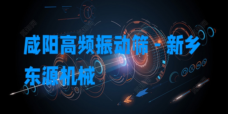 咸陽高頻振動篩 - 新鄉(xiāng)東源機(jī)械