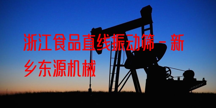 浙江食品直線振動篩 - 新鄉(xiāng)東源機械