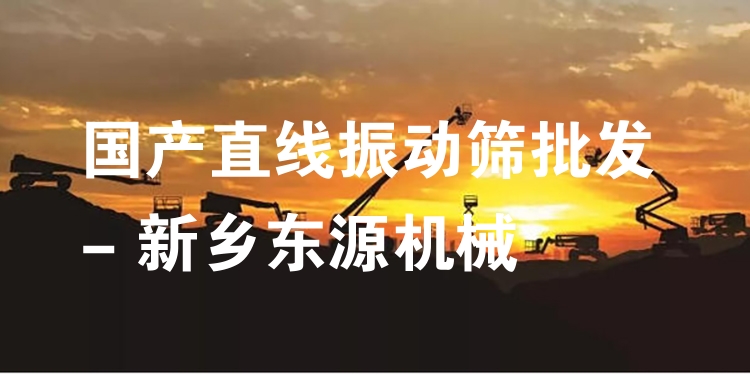 國產(chǎn)直線振動(dòng)篩批發(fā) - 新鄉(xiāng)東源機(jī)械