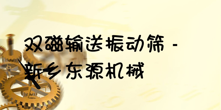 雙磁輸送振動篩 - 新鄉(xiāng)東源機械