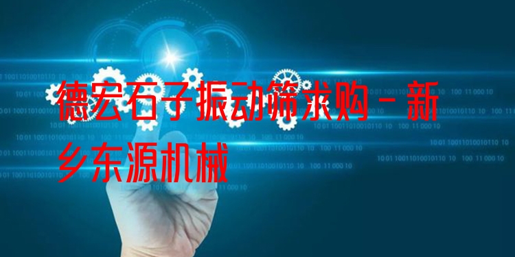 德宏石子振動篩求購 - 新鄉(xiāng)東源機械