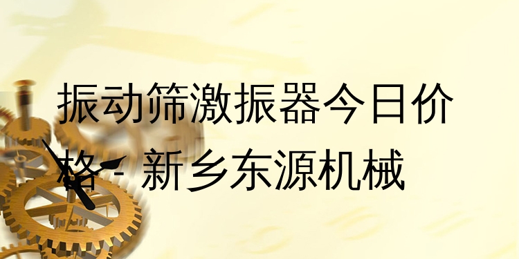 振動(dòng)篩激振器今日價(jià)格 - 新鄉(xiāng)東源機(jī)械