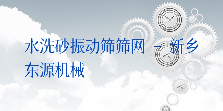 水洗砂振動篩篩網(wǎng) - 新鄉(xiāng)東源機械