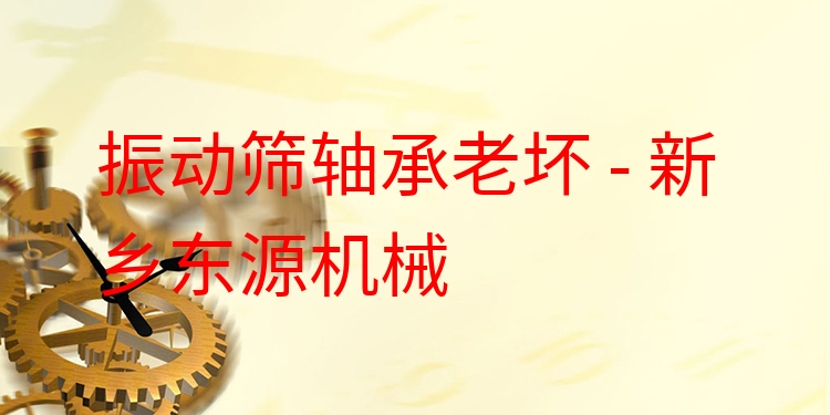 振動(dòng)篩軸承老壞 - 新鄉(xiāng)東源機(jī)械