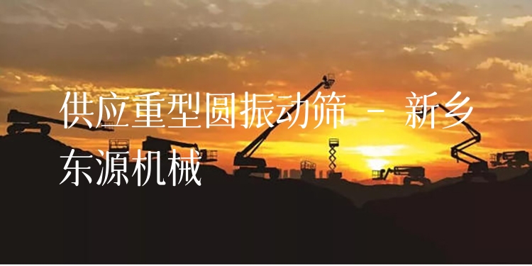 供應(yīng)重型圓振動(dòng)篩 - 新鄉(xiāng)東源機(jī)械
