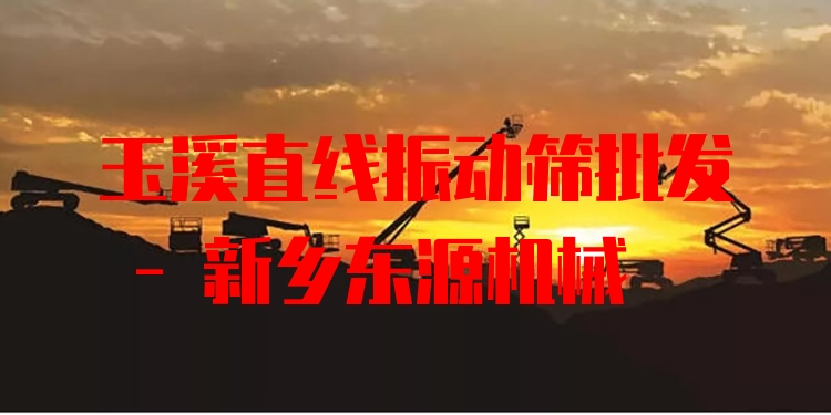玉溪直線振動(dòng)篩批發(fā) - 新鄉(xiāng)東源機(jī)械