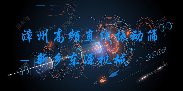 漳州高頻直線振動(dòng)篩 - 新鄉(xiāng)東源機(jī)械
