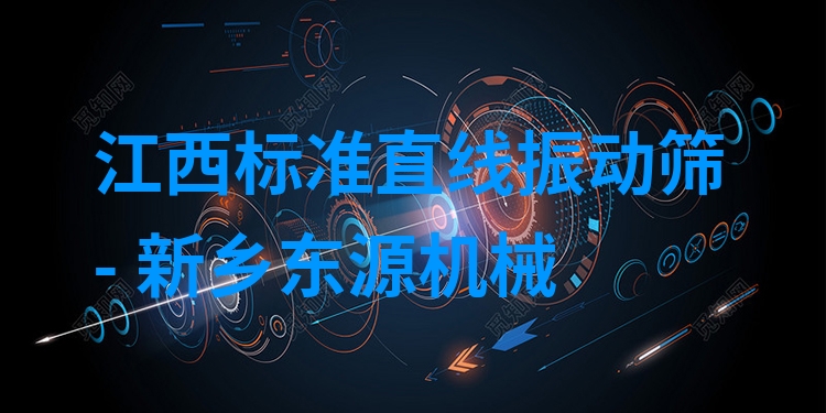 江西標準直線振動篩 - 新鄉(xiāng)東源機械