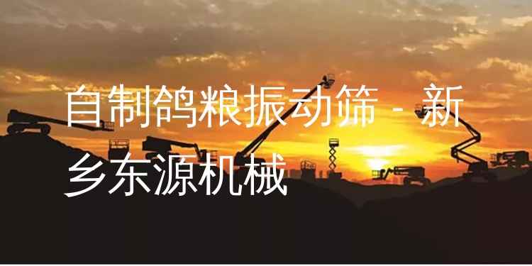 自制鴿糧振動(dòng)篩 - 新鄉(xiāng)東源機(jī)械