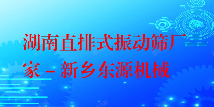 湖南直排式振動篩廠家 - 新鄉(xiāng)東源機械