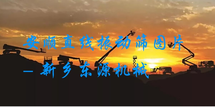 安順直線振動(dòng)篩圖片 - 新鄉(xiāng)東源機(jī)械
