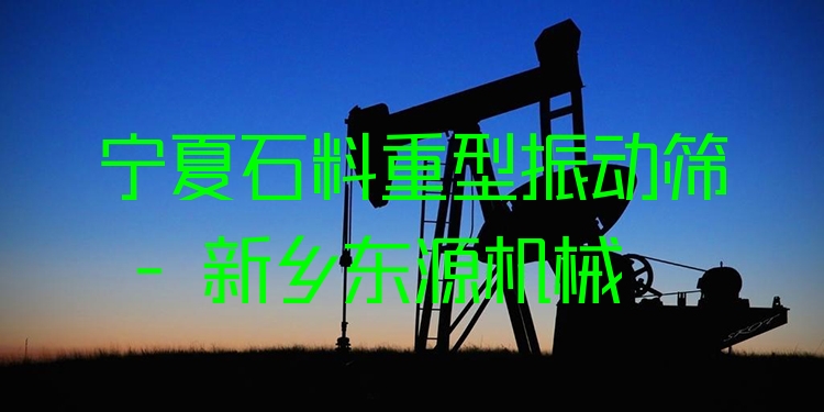 寧夏石料重型振動篩 - 新鄉(xiāng)東源機械
