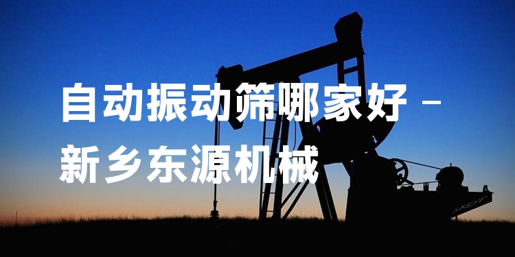 自動振動篩哪家好 - 新鄉(xiāng)東源機(jī)械