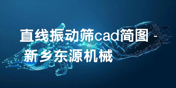 直線振動(dòng)篩cad簡(jiǎn)圖 - 新鄉(xiāng)東源機(jī)械
