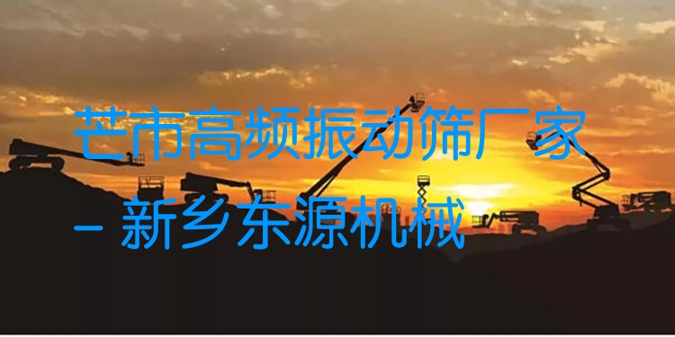 芒市高頻振動(dòng)篩廠家 - 新鄉(xiāng)東源機(jī)械
