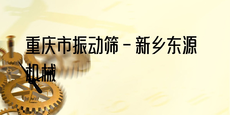重慶市振動(dòng)篩 - 新鄉(xiāng)東源機(jī)械