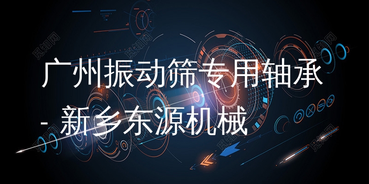 廣州振動篩專用軸承 - 新鄉(xiāng)東源機械