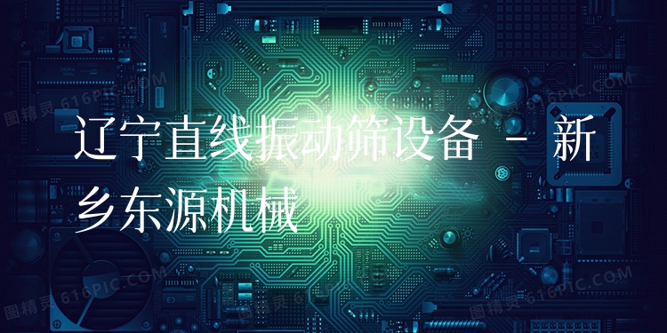 遼寧直線振動篩設備 - 新鄉(xiāng)東源機械