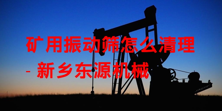 礦用振動(dòng)篩怎么清理 - 新鄉(xiāng)東源機(jī)械