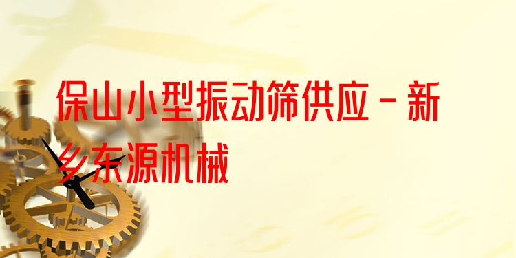 保山小型振動(dòng)篩供應(yīng) - 新鄉(xiāng)東源機(jī)械