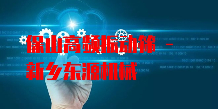 保山高頻振動(dòng)篩 - 新鄉(xiāng)東源機(jī)械