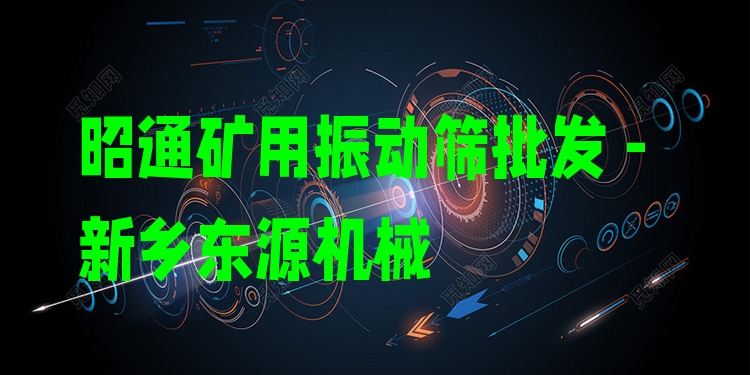 昭通礦用振動(dòng)篩批發(fā) - 新鄉(xiāng)東源機(jī)械