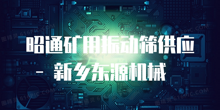 昭通礦用振動篩供應(yīng) - 新鄉(xiāng)東源機(jī)械