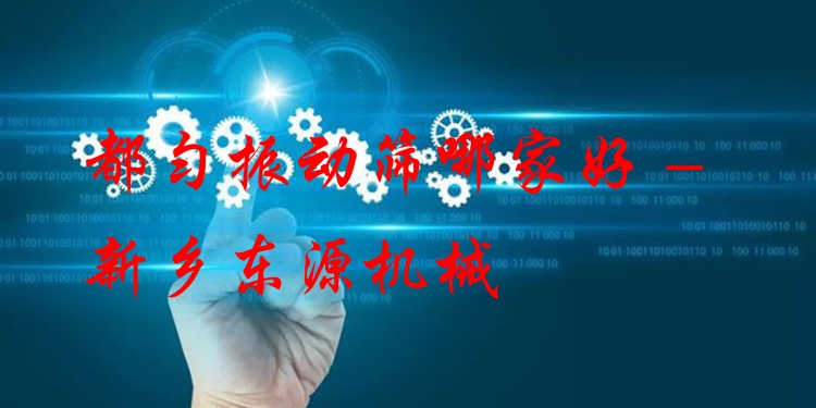 都勻振動篩哪家好 - 新鄉(xiāng)東源機械