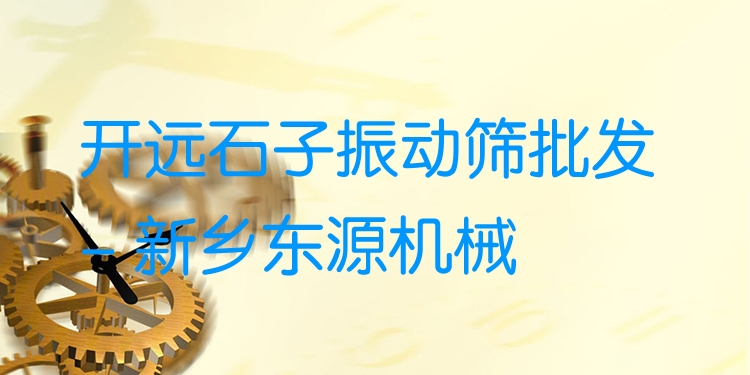 開遠石子振動篩批發(fā) - 新鄉(xiāng)東源機械