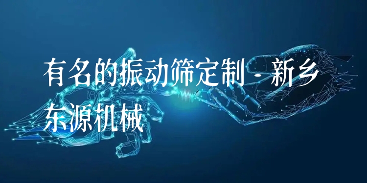 有名的振動(dòng)篩定制 - 新鄉(xiāng)東源機(jī)械