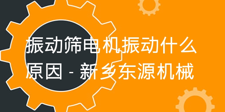 振動篩電機(jī)振動什么原因 - 新鄉(xiāng)東源機(jī)械
