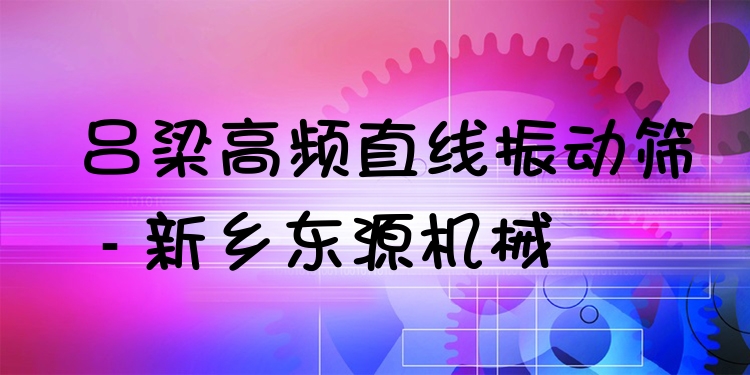 呂梁高頻直線振動(dòng)篩 - 新鄉(xiāng)東源機(jī)械
