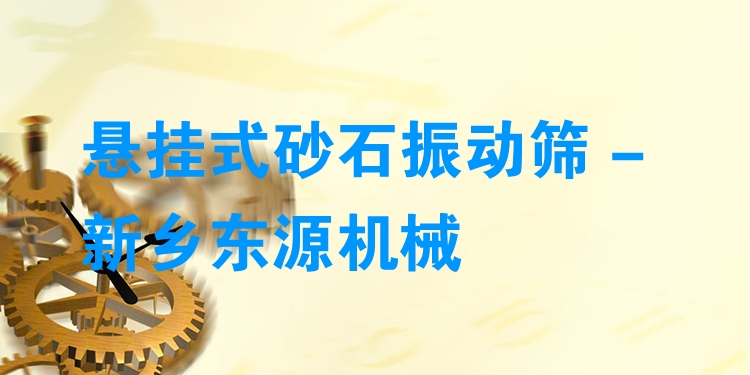 懸掛式砂石振動(dòng)篩 - 新鄉(xiāng)東源機(jī)械