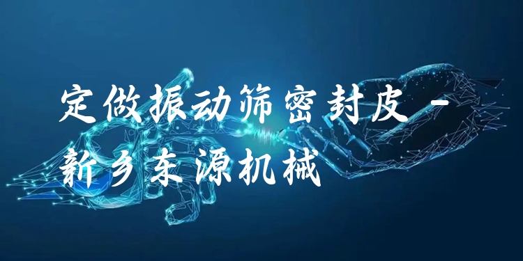 定做振動篩密封皮 - 新鄉(xiāng)東源機械