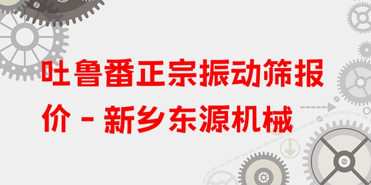 吐魯番正宗振動(dòng)篩報(bào)價(jià) - 新鄉(xiāng)東源機(jī)械