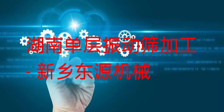 湖南單層振動篩加工 - 新鄉(xiāng)東源機械